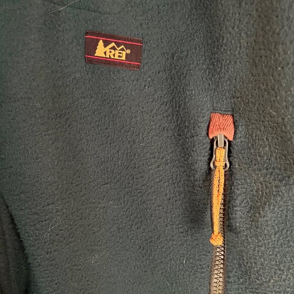 REI Trailsmith Fleece Jacket - Men's Medium Fjord Green - Picture 2 of 4